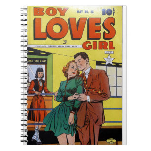 Carnet Couple - Pop Arts - Vintage Romance Comédie