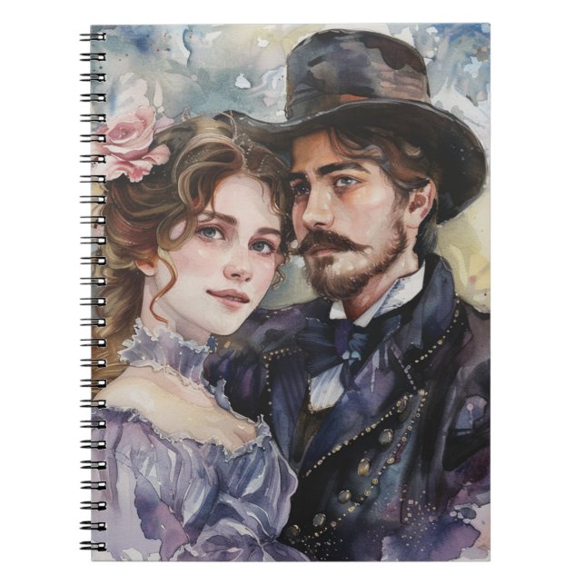 Carnet Couple Victorien (Devant)