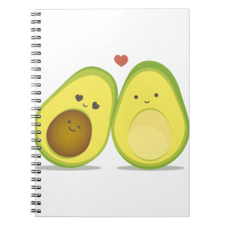 Carnet Couples mignons d'avocat