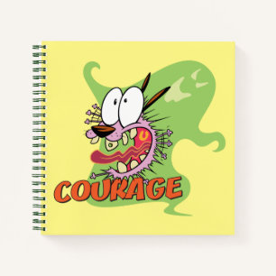 Carnet Courage du chien lâché Graphique fantôme