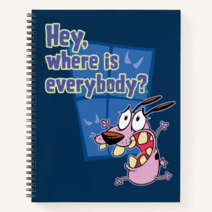 Carnet Courage du chien lâché Où est tout le monde ?