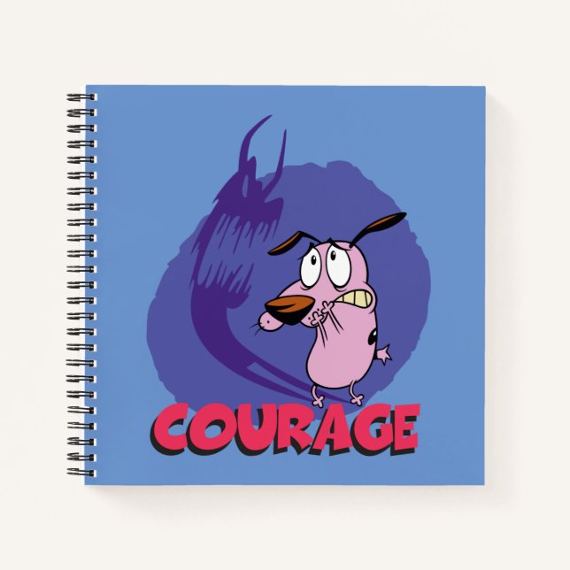 Carnet Courage the Cowardly Dog | Shadow Graphic (Devant)