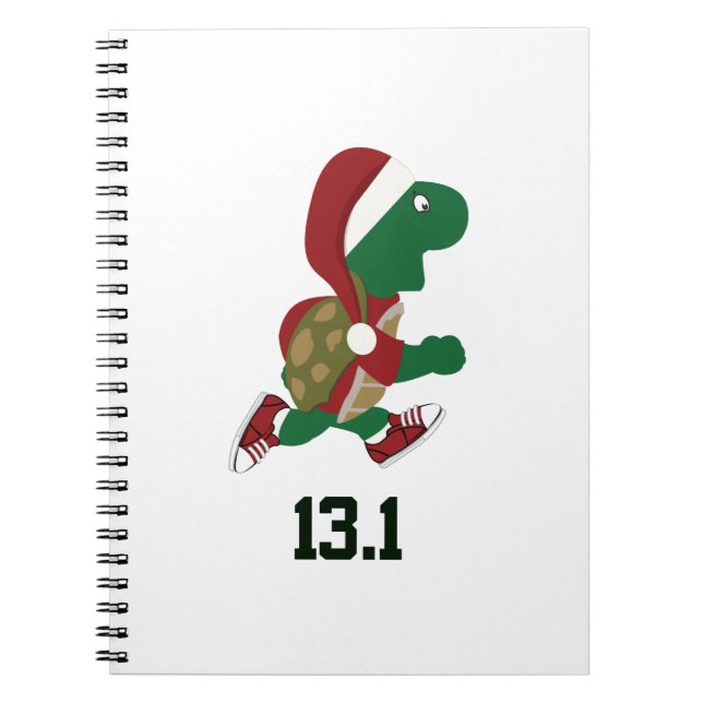 Carnet Coureur de tortue de Noël 13.1 (Devant)