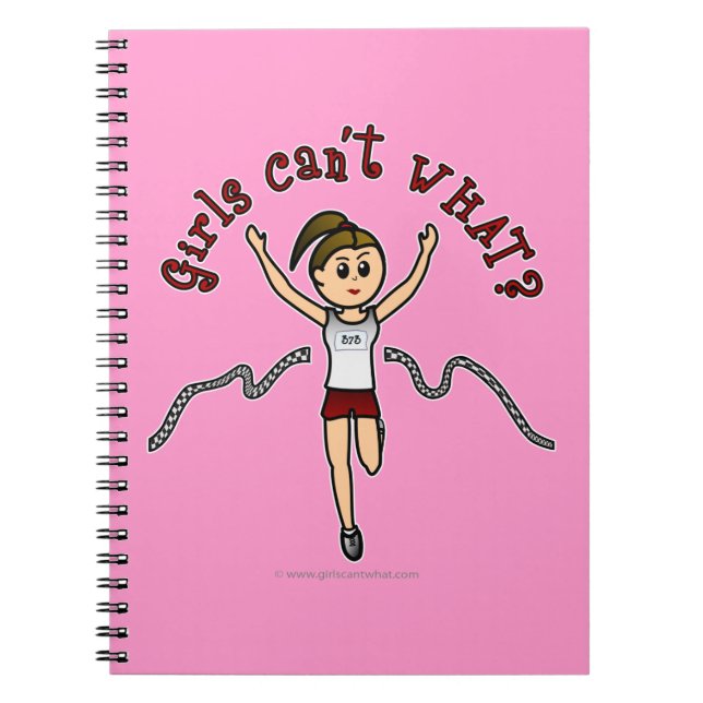 Carnet Coureur léger en uniforme rouge (Devant)
