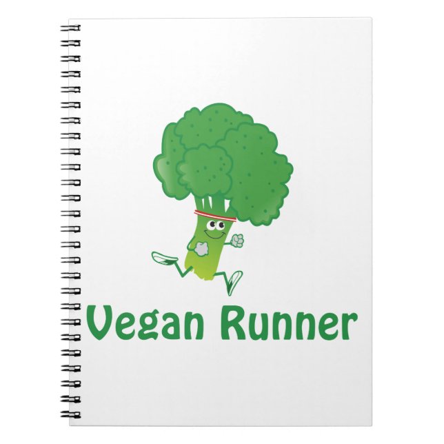 Carnet Coureur végétal - Broccoli (Devant)