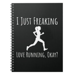 Carnet Courir Des Cadeaux Pour Sa Femme Moderne Fille Run