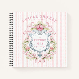 Carnet Couronne de mariage florale élégante