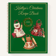 Couronne personnalisée de Noël rouge et vert avec 