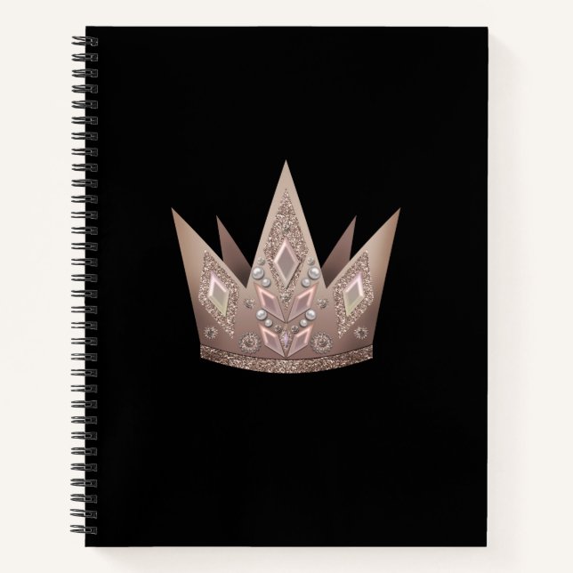 Carnet Couronne, reine (Devant)