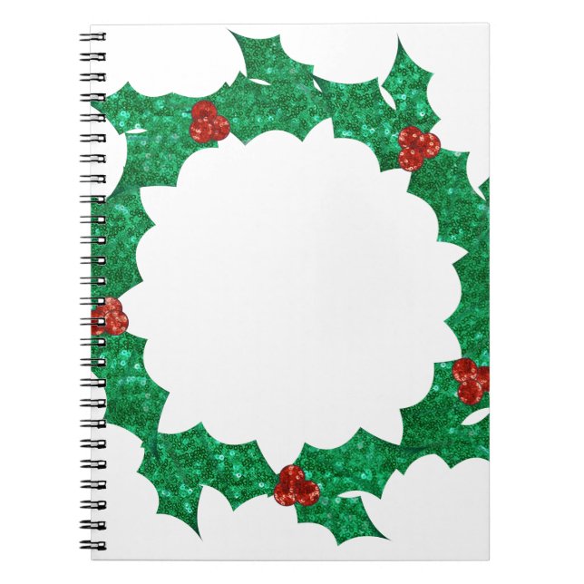 Carnet couronne saint de noël (Devant)