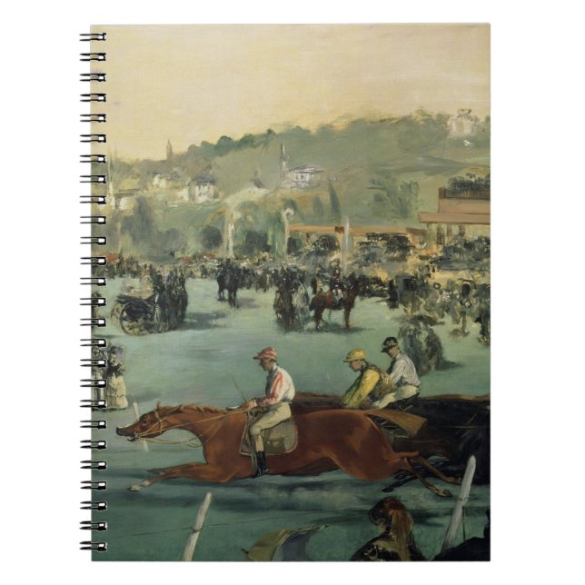 Carnet Course de chevaux de Manet |, 1872 (Devant)