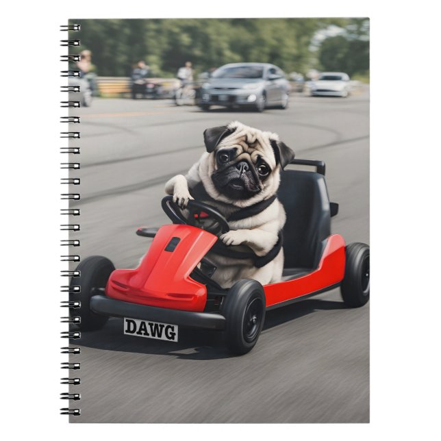 Carnet course de go-kart carlin (Devant)