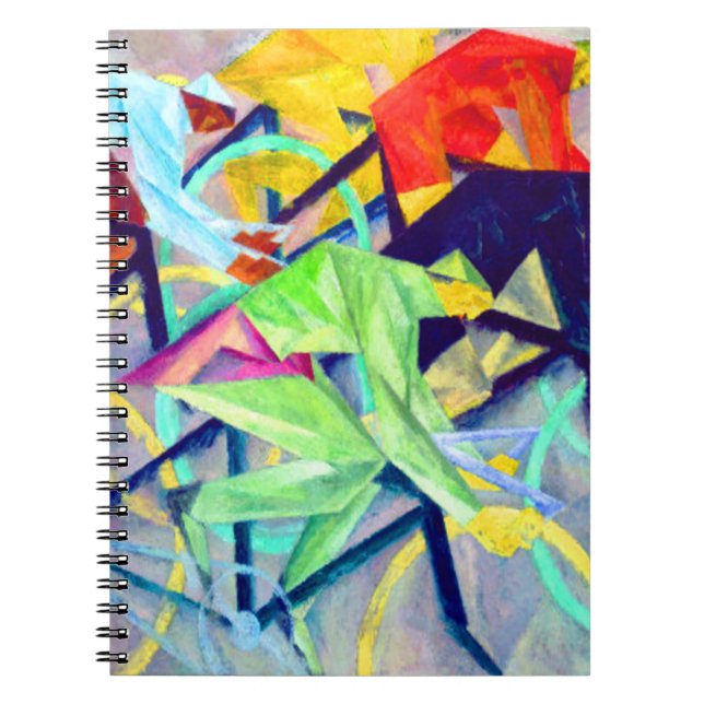 Carnet Course de vélo Lyonel Feininger (Devant)