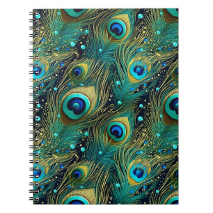 Carnet Coussin de jet Peacock Passion