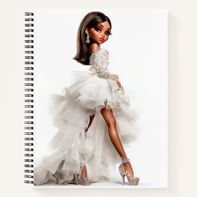 Carnet Couture Cloud Spiral Notebook (Devant)