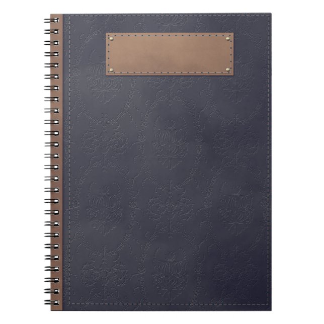 Carnet Couvercle en cuir (Devant)