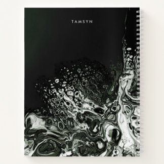 Carnet Couverture métallique personnalisée Minimaliste