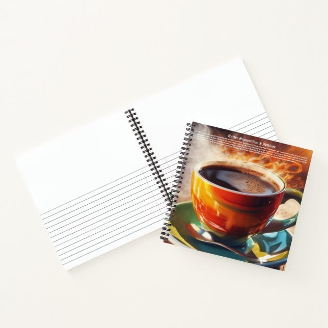 Carnet Couverture rigide du café (Intérieur)