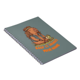 Carnet Couvre Capybara Reste Hippie Personnalisé Rétro