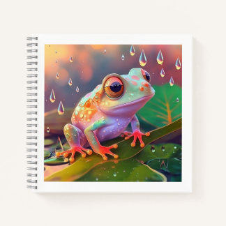 Carnet Couvre-pluie grenouille