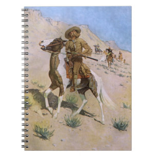 Carnet Cowboys Militaires de Style Rétro, L'Éclaireur par