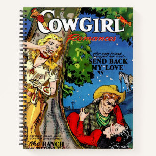 Carnet Cowgirl Romance La trahison Vintage BD