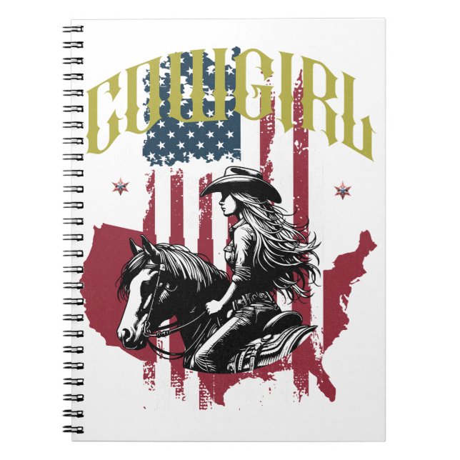 CARNET COWGIRL USA (Devant)