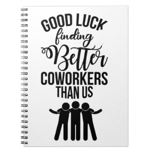 Carnet Coworker Leaving Gift, Nouveau cadeau d'emploi