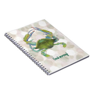 Carnet crabe du style Watercolor