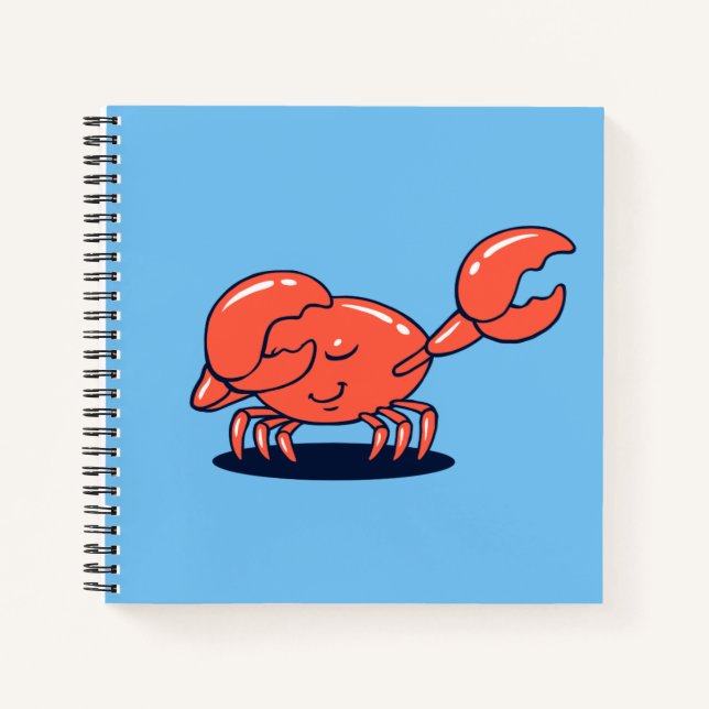 Carnet Crabe Faisant Le Dab (Devant)