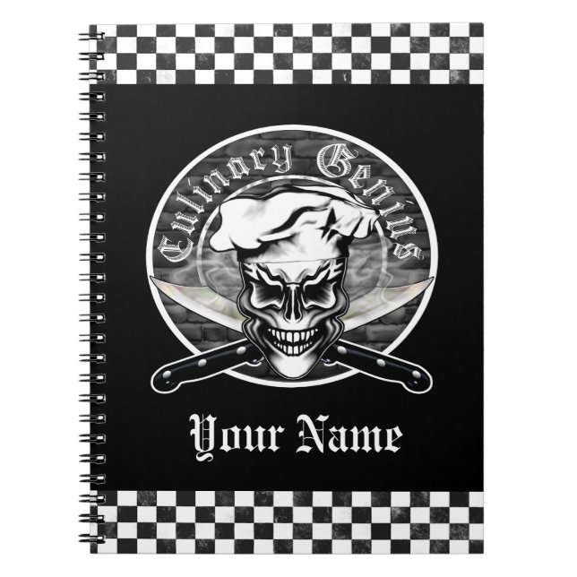 Carnet Crâne 1 de chef (Devant)