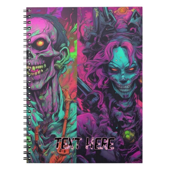 carnet crâne cool (Devant)