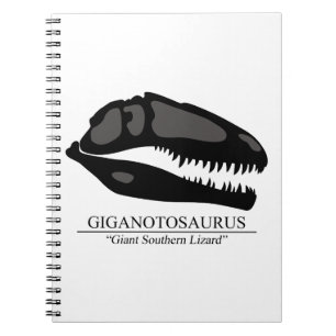 Carnet Crâne de Giganotosaurus