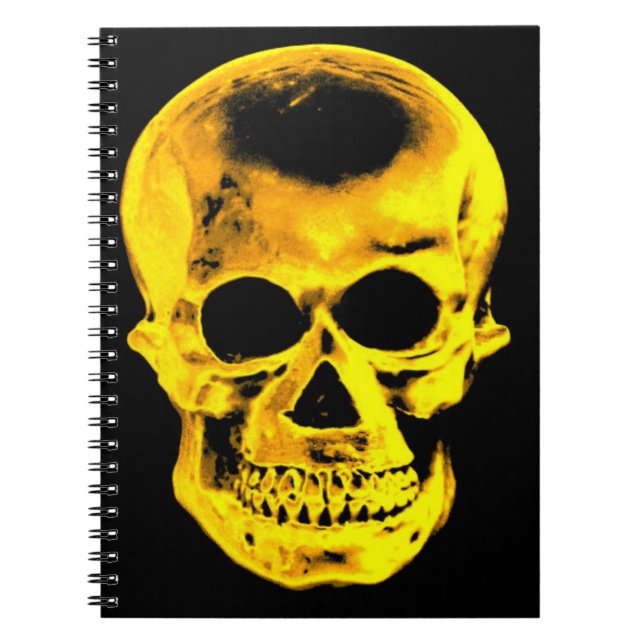 Carnet Crâne d'or (Devant)