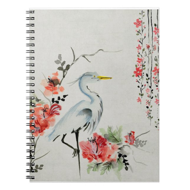 Carnet Crane japonaise (Devant)