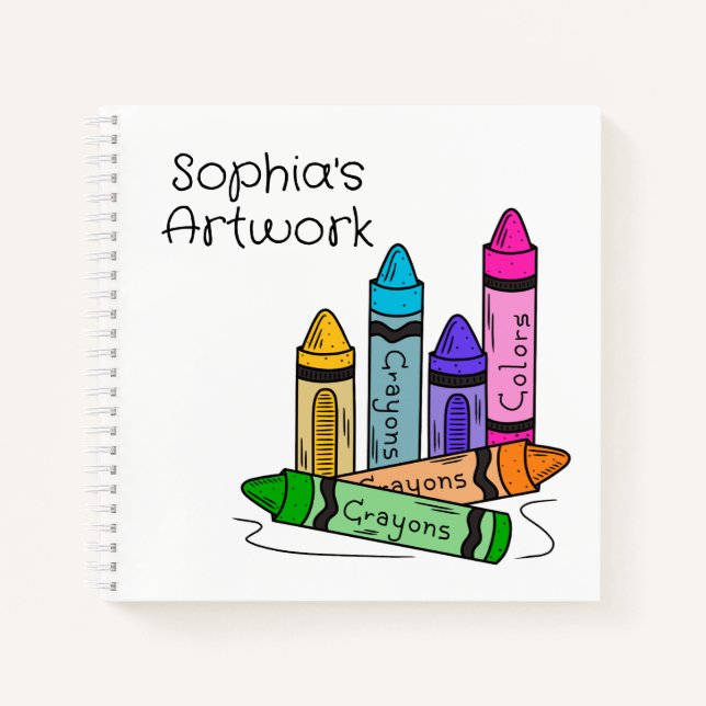 Carnet Crayons (Devant)