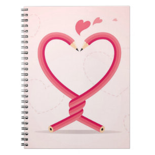 Carnet Crayons dans l'amour