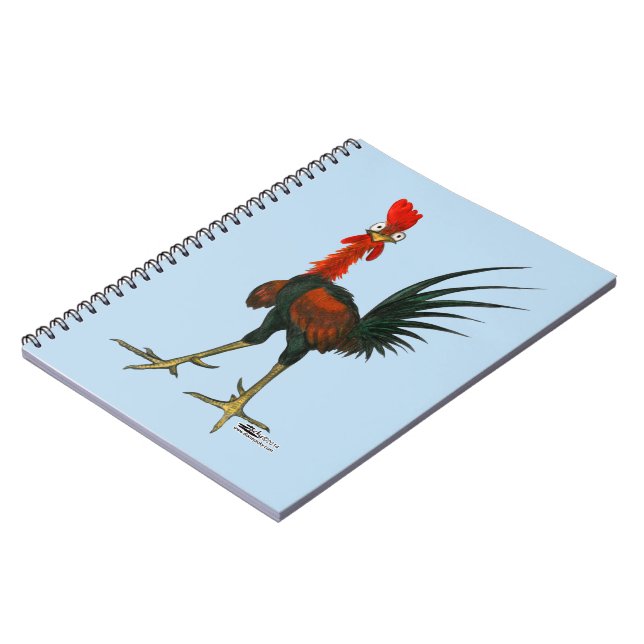 Carnet Crazy rooster (Côté gauche)