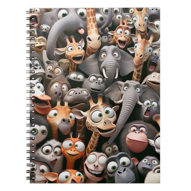 Carnet Crazy Wildlife Group (Devant)