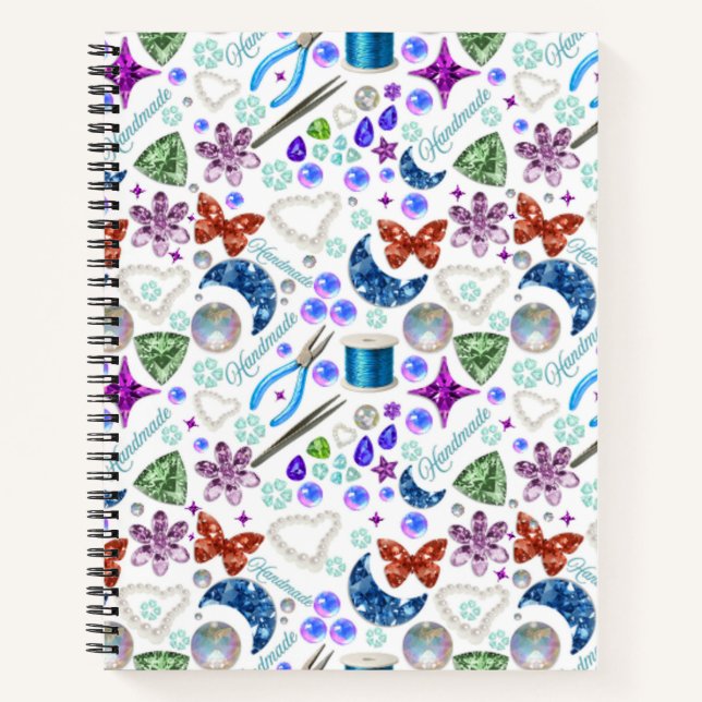 Carnet Créateur de cadeaux de bijoux et perles (Devant)