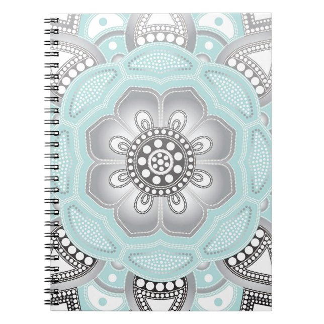 Carnet Création de mandala, tous les points pour un 1 (Devant)
