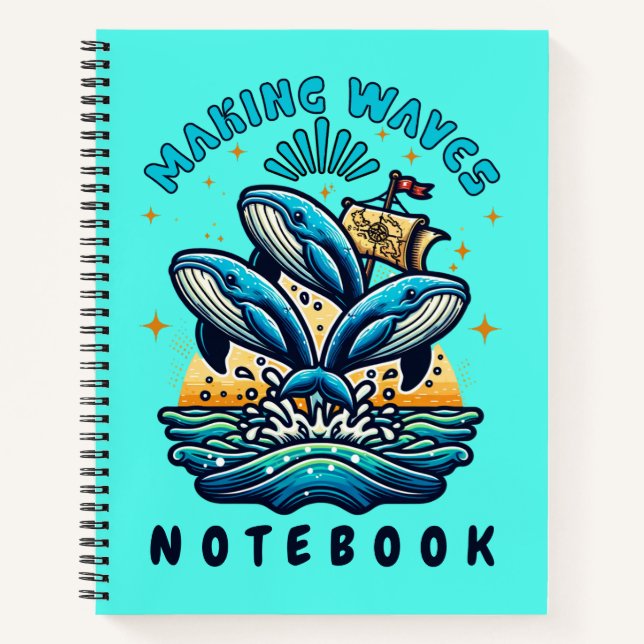 Carnet Création de vagues (Devant)