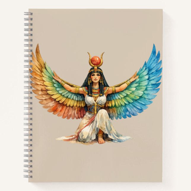 Carnet Création inspirée de la mythologie de la déesse ég (Devant)