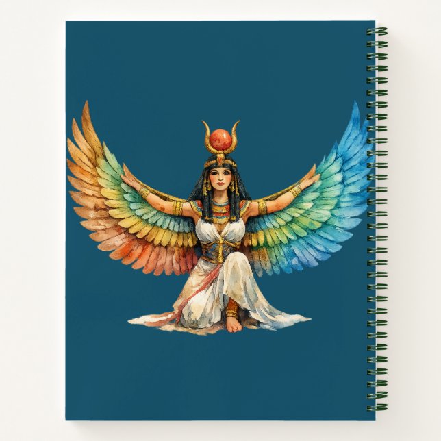 Carnet Création inspirée de la mythologie de la déesse ég (Dos)