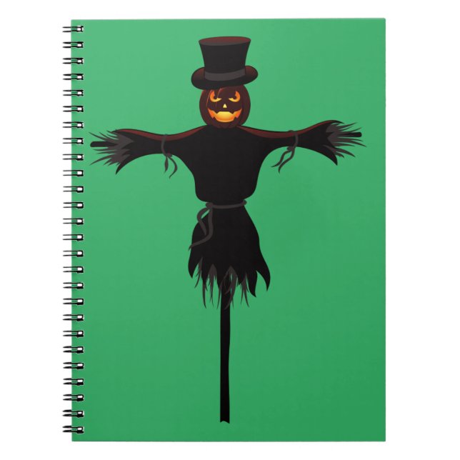 Carnet Creativité : photo de la spirale d'Halloween (Devant)