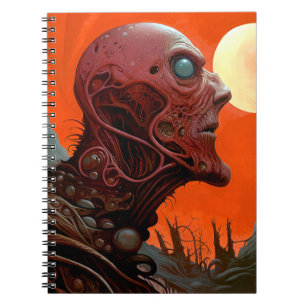 Carnet Créature Alien Sci-fi Horreur Art