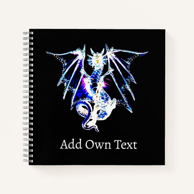 Carnet Créature mythique Bête marine Dragon de l'océan ab (Devant)