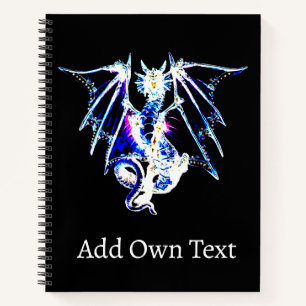 Carnet Créature Océanique Dragon Mythique Art Fantastique