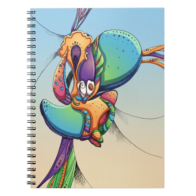 Carnet Créatures de fantaisie dans le style de la bande d (Devant)