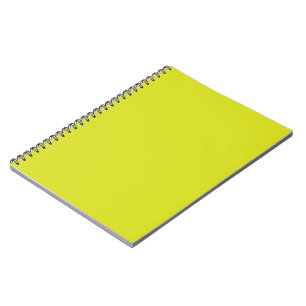 Carnet Créer un Arrière - plan Jaune d'appel visuel remar